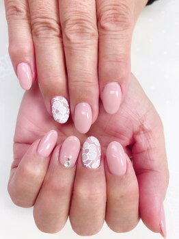 ネイルサロン ティアラリュクス 市川北口店(Tiara Luxe)/フラワーネイル