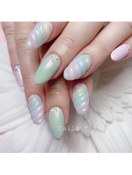 カラーリリー 恵比寿(Calla lily)/キャンディーネイル