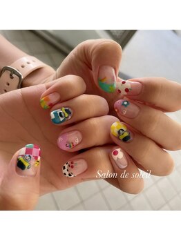 サロンド ソレイユ ネイルアンドスクール(Salon de Soleil NAIL&SCHOOL)/鬼滅の刃