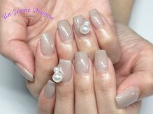 アン ジョーヌドラゴ/【自爪ネイル】大人パールネイル