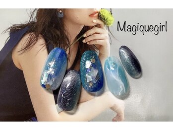 マジックガール 津田沼店(MagiqueGirl)/【大理石ネイル】