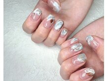ナナネイル(7.Nail)/大理石感ニュアンス