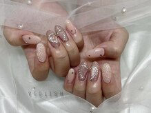 ヴィオリッシュ 大元店(VIOLISH)/heart nail (持ち込みデザイン)