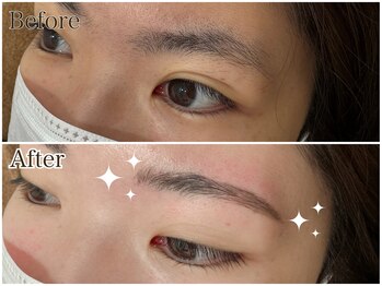 至福のあくび/アイブロウメニューもございます