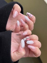 埋め尽くしネイル×デザイン