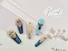 この夏だけのセンスネイル，カラー選び自由，個性派アート付け放題￥7600
