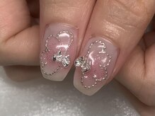 アングゥ ウル(ungu ul)/チェーン×羽デザイン