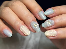 【人気定額】ニットネイル