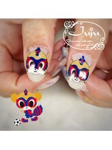 ジュジュ(Juju)/東京FC ドロンパ　ネイル