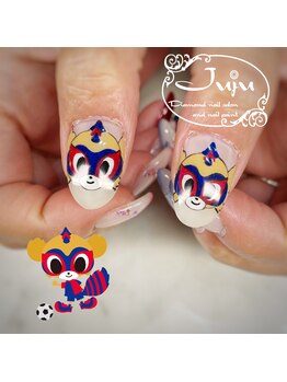 東京FC ドロンパ　ネイル