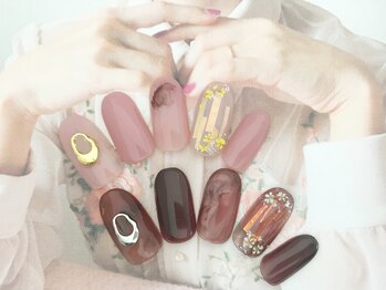 エスネイル(Snail)/押し花デザイン