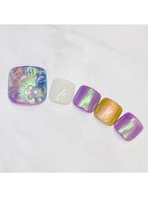 ネイルズ アヴァンティ(Nails Avanti)/定額デザインフットジェル￥9900