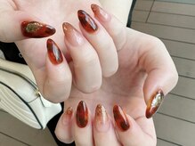 ビアンカ 高円寺店(Bianca)/べっ甲ネイル¥7500