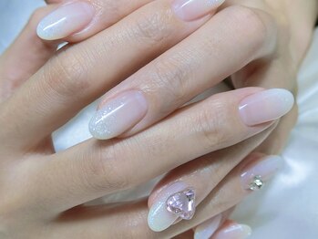 ネイルサロンアンドスクール バニラ(nailsalon&school VANILLA)/通年人気ホワイトグラデーション