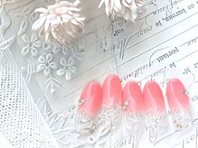 ネイルサロン&スクール ジーナ(GINA)/花柄が可愛い♪グラデーション