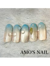 アモズネイル さっぽろ東急百貨店(AMO'S NAIL)/9900円デザイン