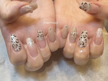 メルモーイ(mermooi)/レオパードネイル