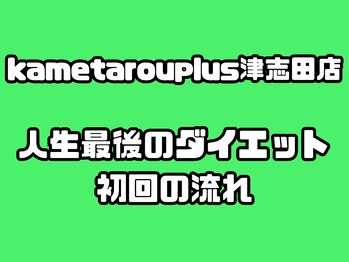 カメタロウプラス 津志田店(kametarouplus)/痩身美容ダイエット初回の流れ