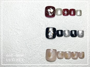 ネイルアンドアイラッシュ ルクソー ホテル日航福岡店(Nail&Eyelash LUXUEUX.)/【定額デザイン¥7150】