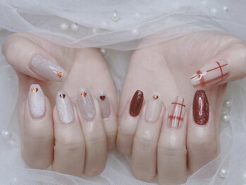 ブリー(Brille)/クリスマスネイル