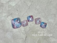 ニコネイルデザイン(nico nail design)/フットネイル