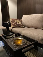 もみらく家/施術後はハーブティーでほっこり
