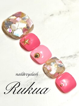 【フットジェルネイル】定額