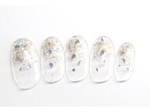 ネイルサロン アテナ(Athena)/持ち込みアート/クリアネイル