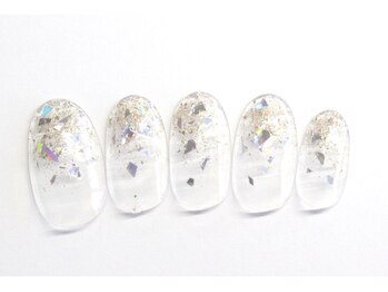 ネイルサロン アテナ(Athena)/持ち込みアート/クリアネイル