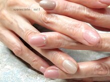 アプリシーエイトネイル(appreciate nail)/ピンクネイル♪
