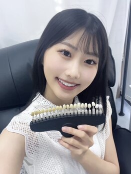 スリーラック 四条烏丸店(THREE LUCK)の写真/【歯科医療提携のホワイトニング*】白い歯で清潔感&印象UPの笑顔に♪好印象の絶対条件は美歯＊