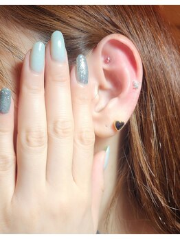 ウェールネイルズ(Ver Nails.)/お試し耳つぼジュエリー