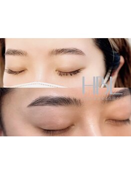 アイブロウメニューがあるサロン