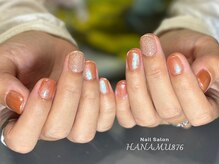 ハナムゥ(HANAMU)/マロン系オレンジブラウン