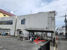 癒しと笑/駐輪場のご案内。