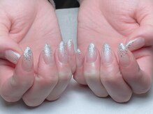 メオネイル(MEO NAIL)/ラメグラデーションネイル