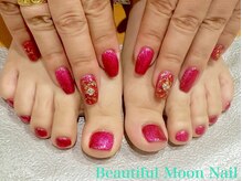 ビューティフルムーン ネイル 本厚木(Beautiful Moon Nail)/ハンド&フット同日施術