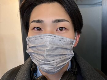 エアーグロー(airglow)/◆メンズ◆マツパ+眉毛ワックス