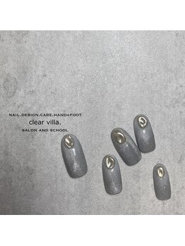 ネイルサロンクリアヴィラ(nail salon clear villa)/nuance designコース￥9990