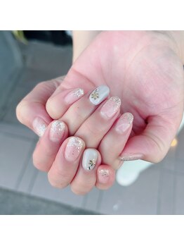 トータルサロン 白べぇーっ プラス/冬ネイル♪