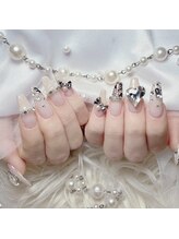 アムズ 呉店(am’S)/レース柄nail