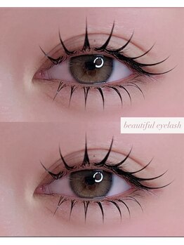 ビューティーアイラッシュ 芦屋ラポルテ店/フラットラッシュ