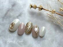 ヴィガー アンド ルックス 白金 目黒(Vigor&Looks)/ピンク　ミラーネイル