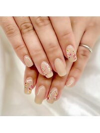 押し花ネイル