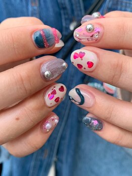 アズジーノ 札幌店(AZUjino)/design by sena