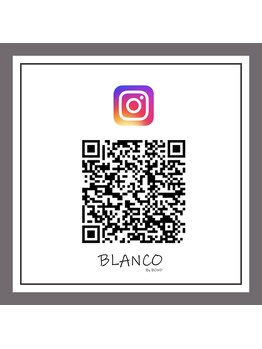 ブランコ バイ ボンド(BLANCO By BOND)/スクショしてQRコード長押し