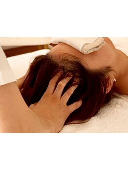 ヘッドスパで癒されたい