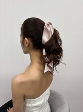 ミカヅキ 赤坂/シンプルポニーテールセット！