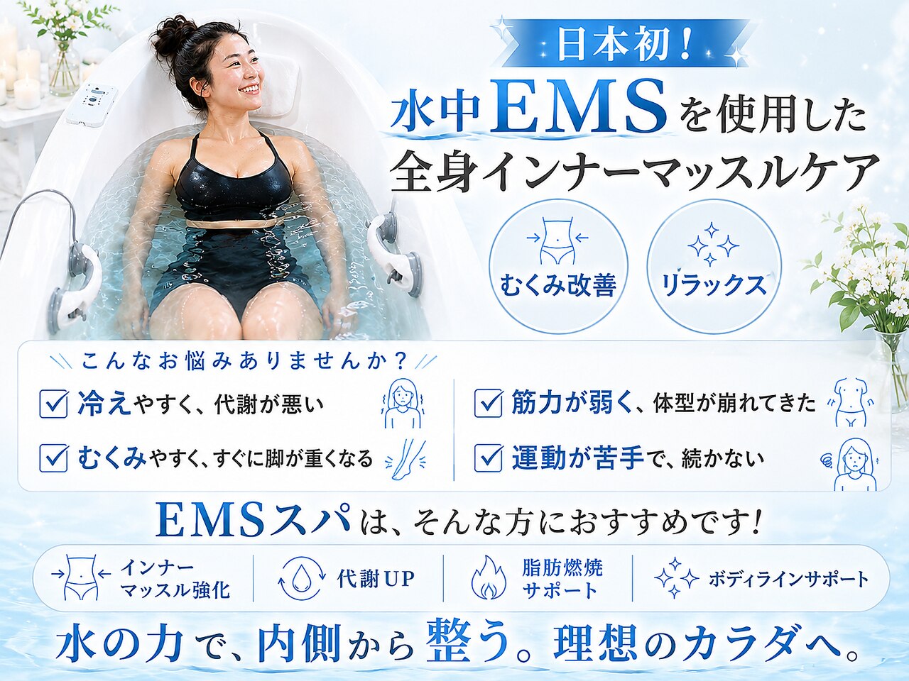 東京都でEMSが人気のエステサロン｜ホットペッパービューティー