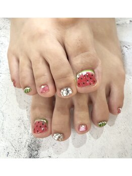 タムタムネイル 本厚木(Tam Tam Nail)/フットデザイン